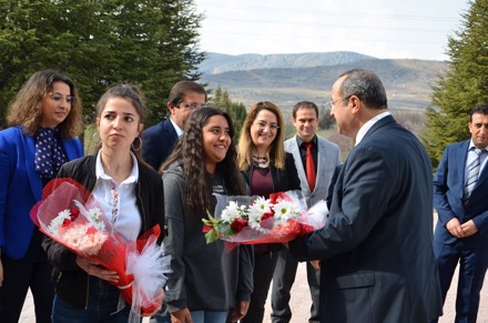 Rektör Yardımcımız ve Koordinatörümüzün Okulumuza Ziyareti